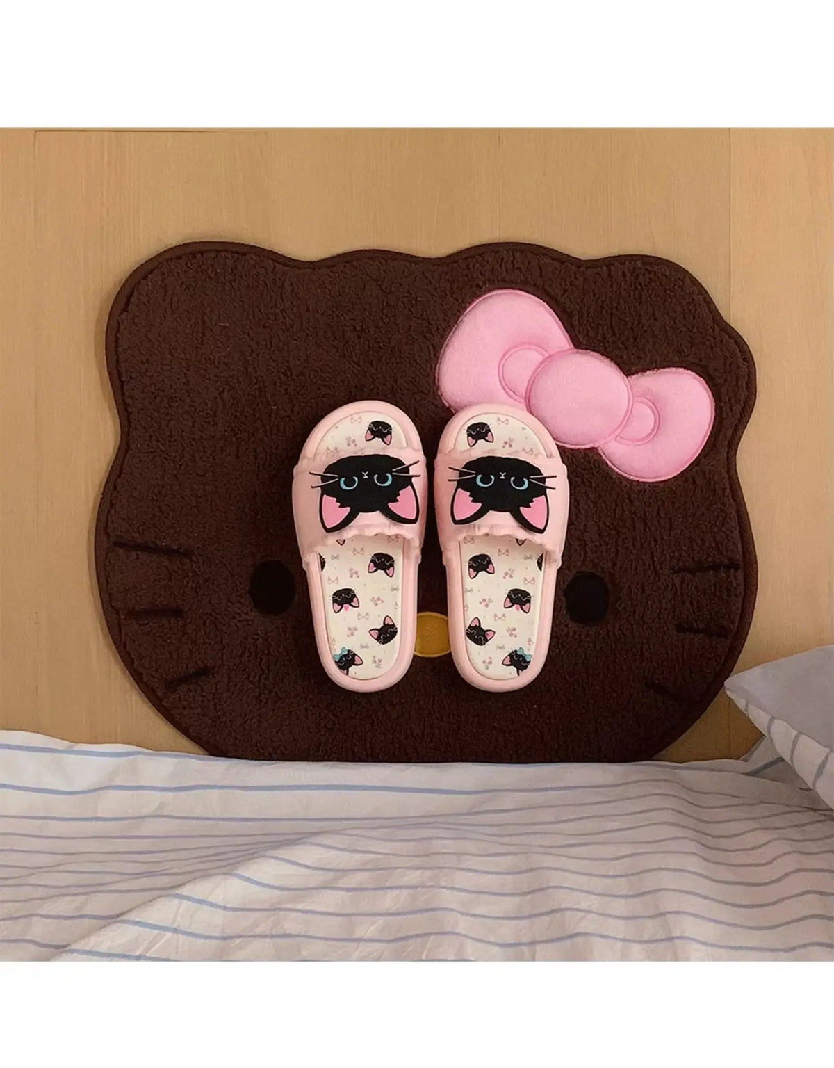 Nuove pantofole vivide da gattino scarpe estive personalizzate da donna donna gatto nero pantofola in EVA scarpe da casa inodore pantofola da spiaggia da bagno