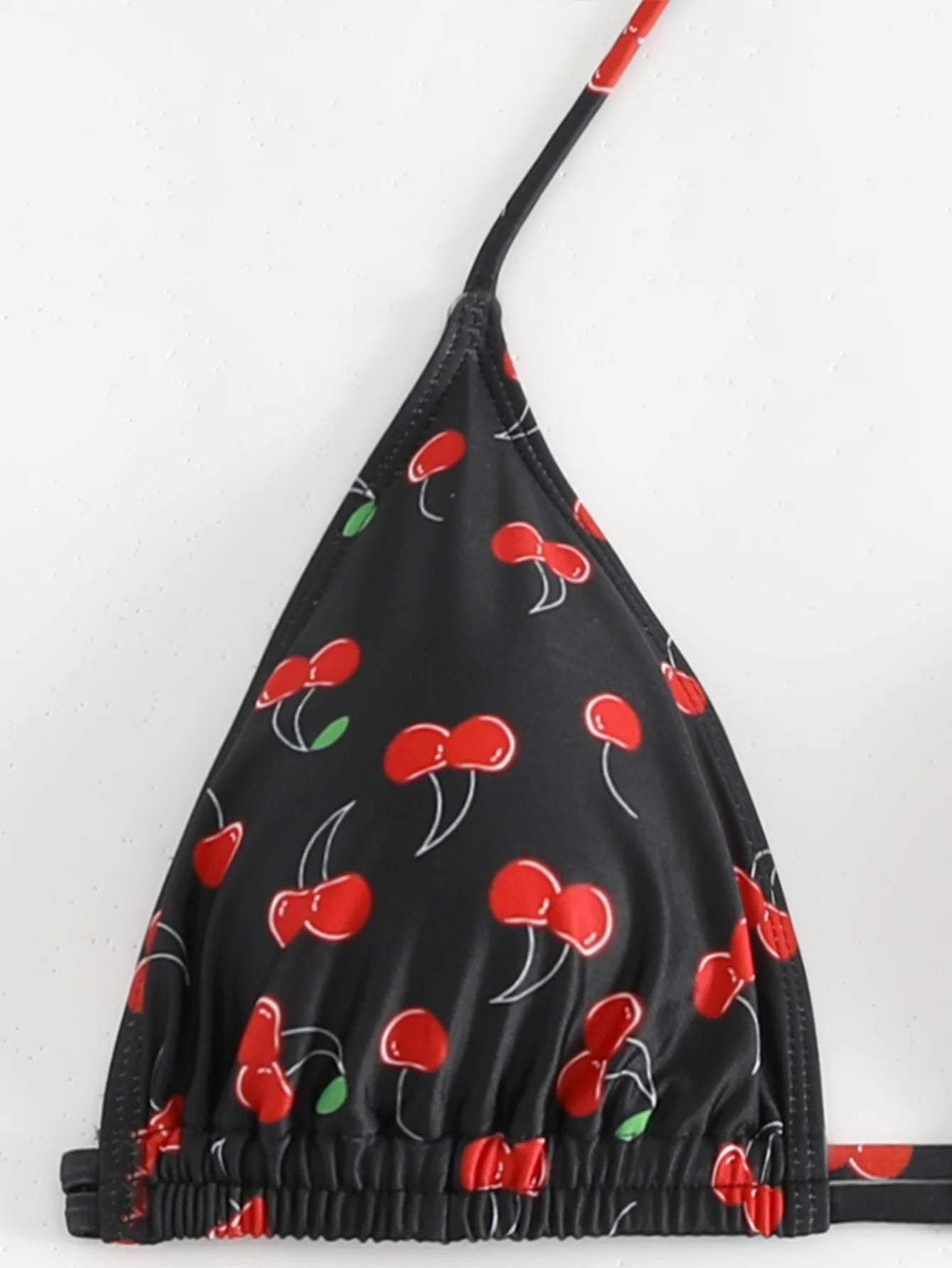 Il bikini da donna Frech chic con stampa ciliegia imposta tre pezzi con gonna a rete costume da bagno costumi da bagno costume da bagno abiti da spiaggia biquini