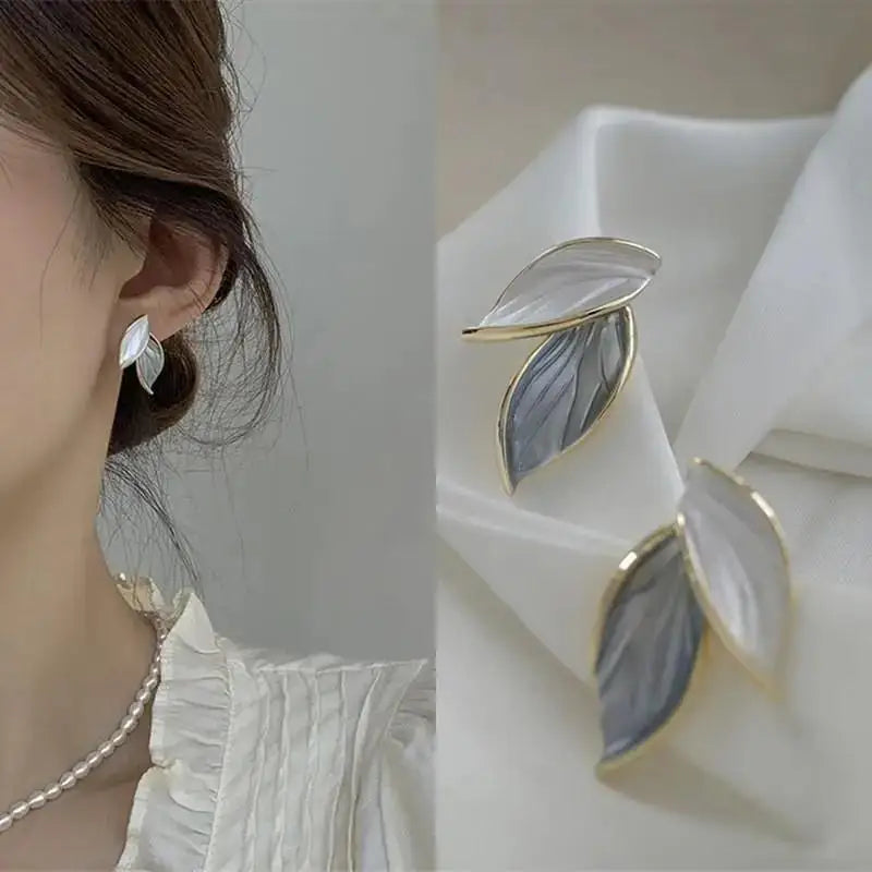 925 Ago D'argento Coreano Moda Perla Nappa Orecchini Per Le Donne Gioielli 2024 di Tendenza delle Nuove Donne di Lusso Zircone Orecchini di Perle