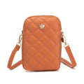 Nuovo 2025 Nuova borsa a tracolla in PU Borse centinaia e semplici Mini borsa per cellulare da donna Borse a tracolla Borse quadrate piccole estive