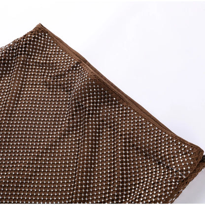 Abito corto senza maniche scintillante da donna con tutti i strass Abiti sexy senza spalline alla moda per donna Estate Nuovo outfit streetwear