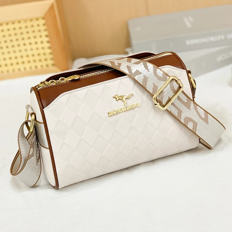 Borsa a tracolla da donna di lusso di alta qualità Borse a tracolla da donna di design famoso Borse a tracolla alla moda a quadretti alla moda Sac A