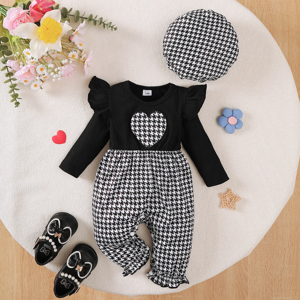 0-18 mesi vestito da neonata con fiocco manica lunga abiti leopardati tutina abbigliamento autunno infantile moda tuta carina