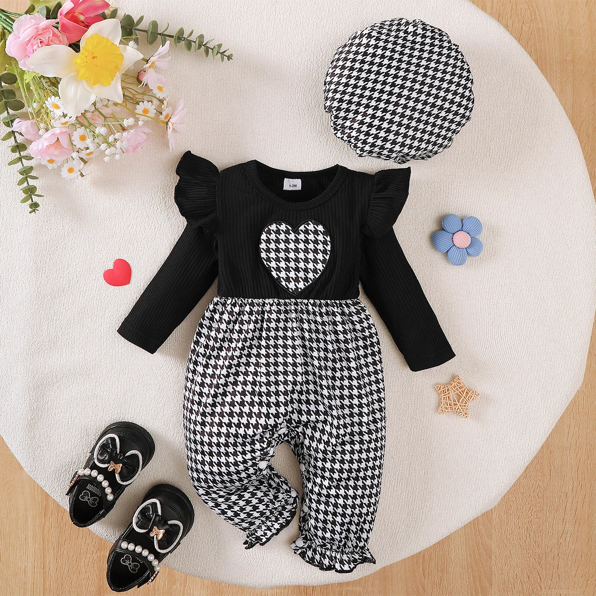 0-18 mesi vestito da neonata con fiocco manica lunga abiti leopardati tutina abbigliamento autunno infantile moda tuta carina