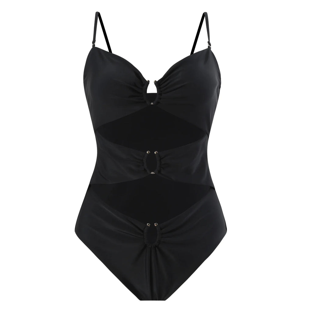 Costume da bagno floreale con stampa floreale con volant monospalla blu Set copricostume singolo micro monokini costumi da bagno sexy per ragazze Summer Beach