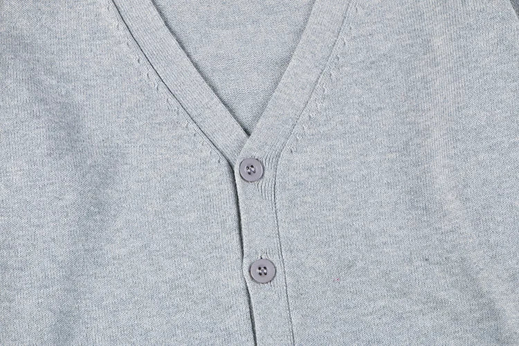 Nuovo Maglione Tinta Unita da Donna, Top in Maglia alla Moda, Cardigan Sottile Primaverile Autunnale a Maniche Lunghe, Giacca Slim per Adulti, Taglie XS-2XL