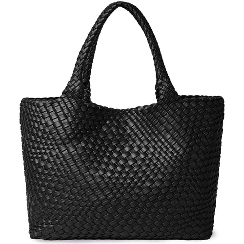 Borsa tote in tessuto Borsa da donna Borse a tracolla in pelle vegana - Borse tote da spiaggia estive alla moda - Borse da viaggio grandi