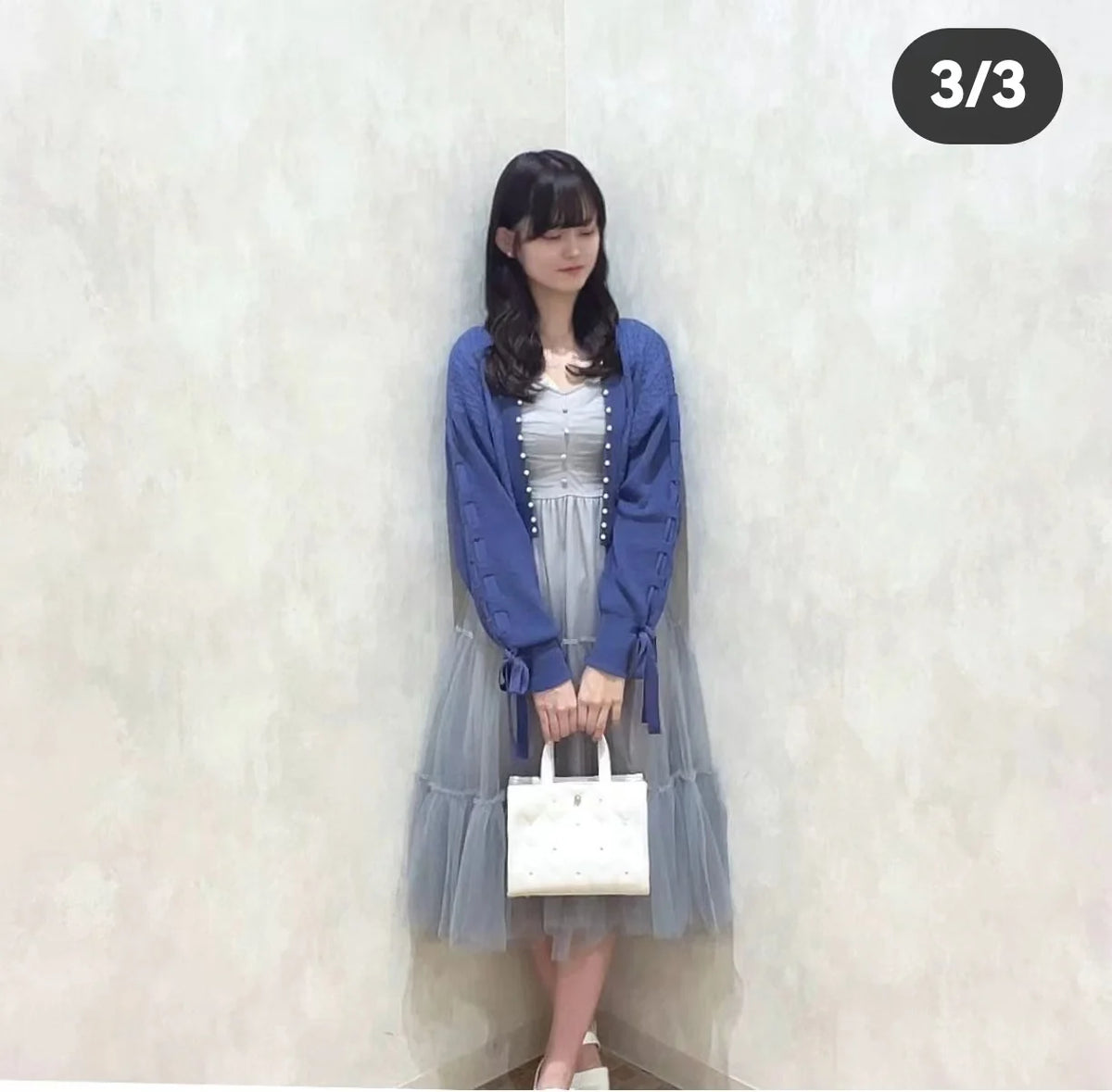 Abiti da donna di nicchia in stile giapponese Primavera Estate Autunno Ragazza Dolce fiocco Abito in rete Lolita Abito lungo con bretelle da fata carina