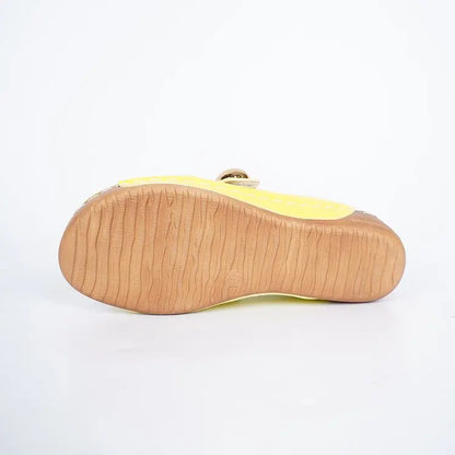 Sandales décontractées d'été pour femme à talon, chaussures compensées basses pour femme, chaussons d'intérieur et d'extérieur, chaussures d'été à talon