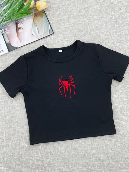 T-shirts courtes décontractées sexy d'été pour la plage, imprimé lettre Brésil, T-shirt femme 2026, mode printemps, manches courtes, col rond