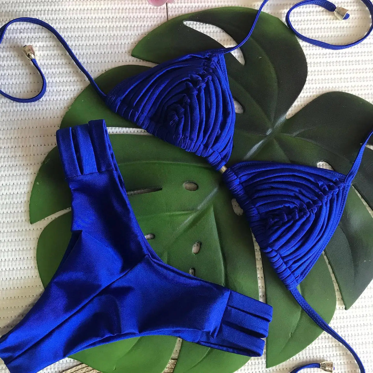 2025 Nuovo Fasciatura Strisce Bikini Brasiliano Costumi da Bagno Costume da Bagno da Donna Due Pezzi Set Femminile Sexy Lace up Mujer Beachwear Estate