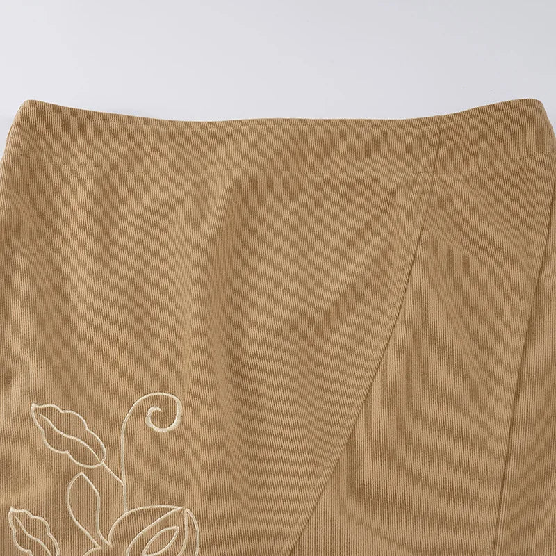 Gonna Lunga Estiva Vintage Stampata da Donna a Vita Alta con Spacco Laterale Elegante a Contrasto, Gonna Maxi Slim da Donna 2026 Nuova