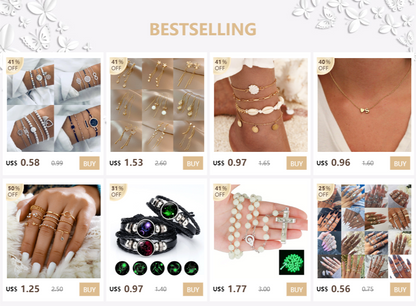 4 pezzi nuovo set di braccialetti con perline con ciondoli e nappe per donna, bracciale a catena con perline di vetro colorato, gioielli bohémien da uomo