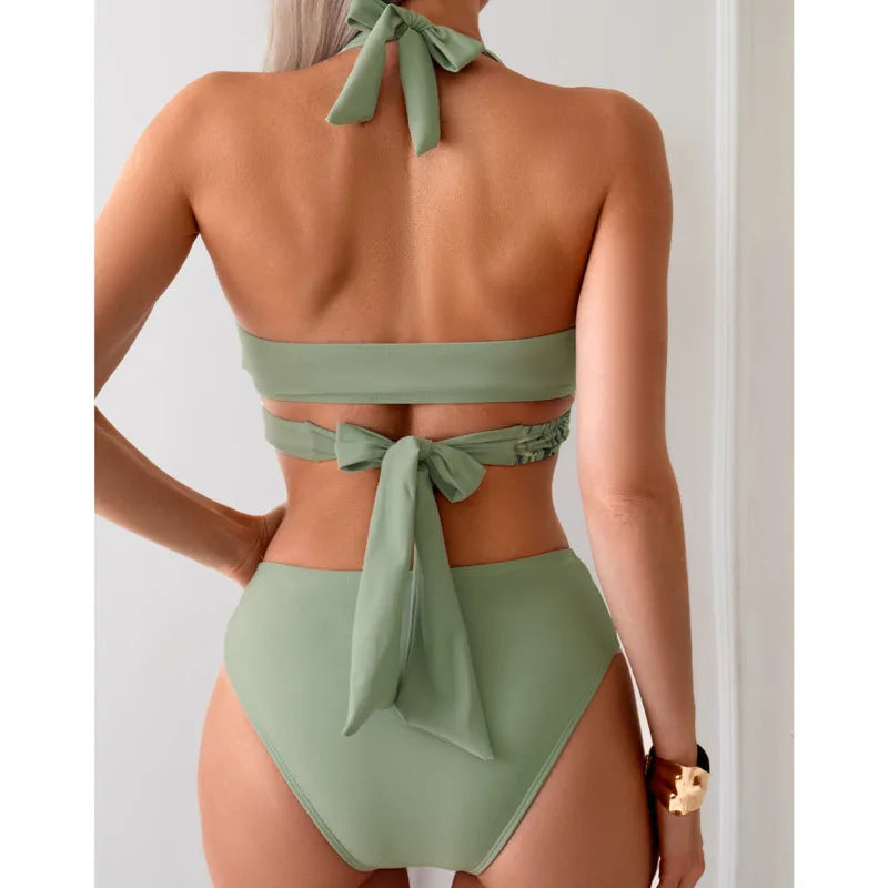 Floral Sexy Bikinis 2026 Swimsuits Women Swimwear Push Up Female Beach Swim Wear Bathing Suits Brazilian Bikini Set Pool Bather