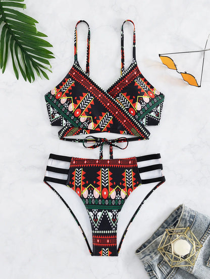 2026 Summer Sexy Bikinis Push Up Swimsuits Women Swimwear Female Beach Swim Wear Bathing Suits High Waist Bikini Set Pool Bather