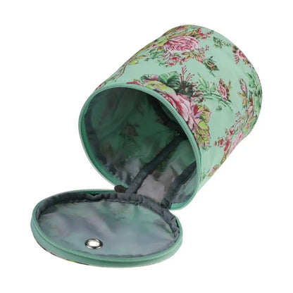 Borsa portaoggetti per filati Borse rotonde per filati di lana per maglieria Organizzatore Aghi per cucire all'uncinetto Borsa Strumenti per tessitura Accessori Ciotola Artigianato Tote