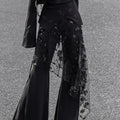 Harajuku Donne Fata Garza Glitter Gonne Vedere Attraverso La Fasciatura Irregolare Gonna Vintage Grunge Alla Moda Mujer Faldas Y2k Estetica