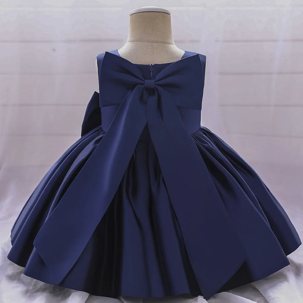 Fiore neonate matrimonio compleanno Bownot abiti abbigliamento bambino bambini principessa abito da ballo abito Costume abiti per 1-10 anni