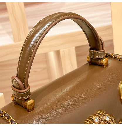 Borsa da donna designer brand handbag women's 2024 new spring/summer high-end texture single shoulder crossbody