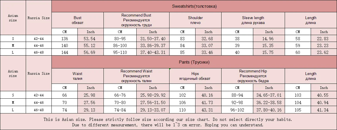 Abito caldo per le donne Pantaloni sportivi Set Inverno 2 pezzi Giacca e pantaloni in pile spesso con cerniera Set Tuta da donna in velluto per le donne