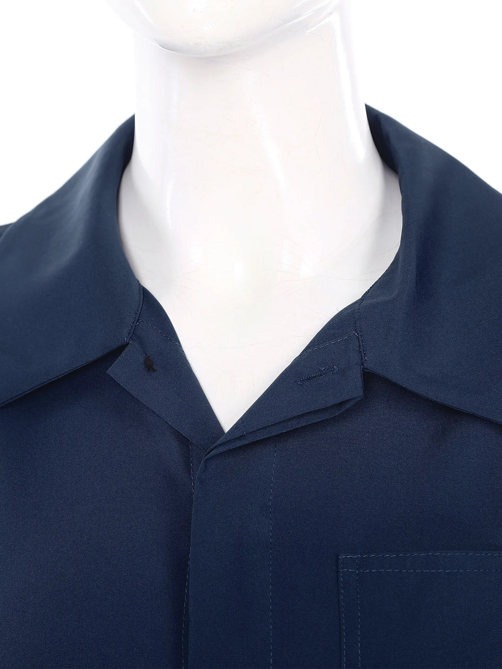 Tuta da lavoro da donna Tuta con bottoni alla moda Colletto rovesciato casual Pagliaccetto a maniche lunghe Design elegante con bottoni sul davanti