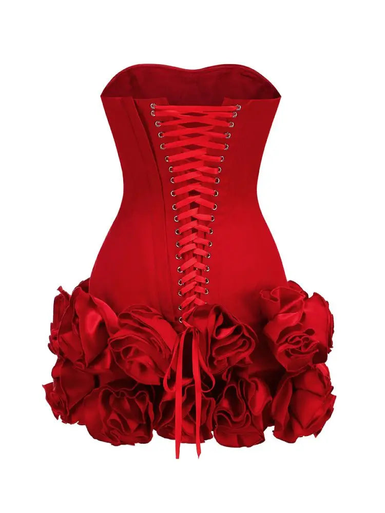Estate nuovo 2024 donne sexy senza spalline allacciato mini fasciatura vestito aderente celebrità elegante compleanno mini abito da sera da sera