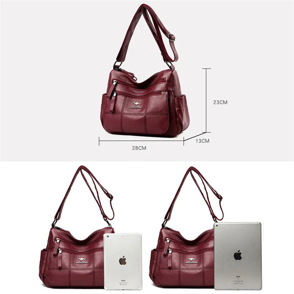 Borse da donna di lusso Sac in vera pelle PU di marca Borse da donna Borse a mano con tracolla a spalla di design per donna 2022 Borse e borsette