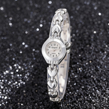 Orologi semplici ed eleganti con quadrante piccolo Orologi da polso al quarzo da donna in oro di lusso da donna Orologio da polso da donna delle migliori marche relogio feminino
