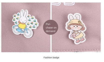 Borse da scuola per bambini per ragazze adolescenti Zaino grande Kawaii Zaino da scuola per studenti di medie dimensioni Borsa per libri Zaino da viaggio per laptop