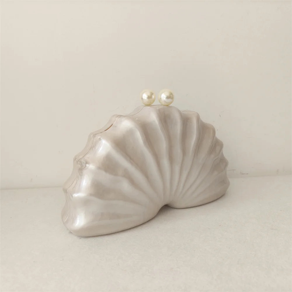 Borsa originale con perline in acrilico per metà stanza, pochette con pochette, borsa da sera per feste, da donna, da viaggio, da spiaggia, mini borse estive