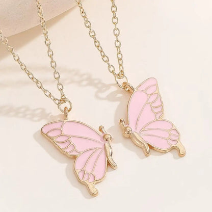 Collana con Ciondolo a Forma di Cuore con Ali d'Angelo in Argento con Micro Zirconi Incastonati, Nuovo Design Estetico di Alta Qualità, Squisita ed Elegante