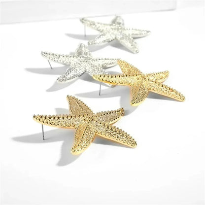 Nuovi orecchini a bottone in argento antico con personalità di conchiglia stereo gotica per uomo donna Ognissanti gioielli punk regalo accessorio per le vacanze