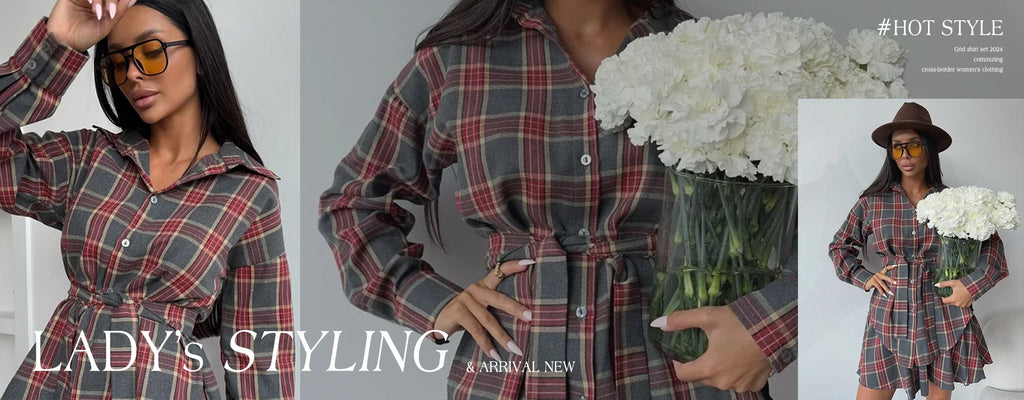 Clacive Fashion Abiti da donna con stampa allentata 2025 Mini abito sexy a maniche lunghe con cappuccio Elegante abito classico con lacci Abbigliamento femminile