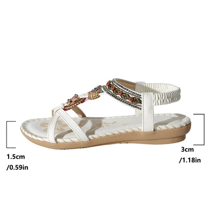 Chaussures d'été pour femmes Sandales Chaussures de plage pour femmes Sandales de fête pour femmes Sandales compensées pour femmes Chaussures décontractées pour femmes Sandales pour femmes