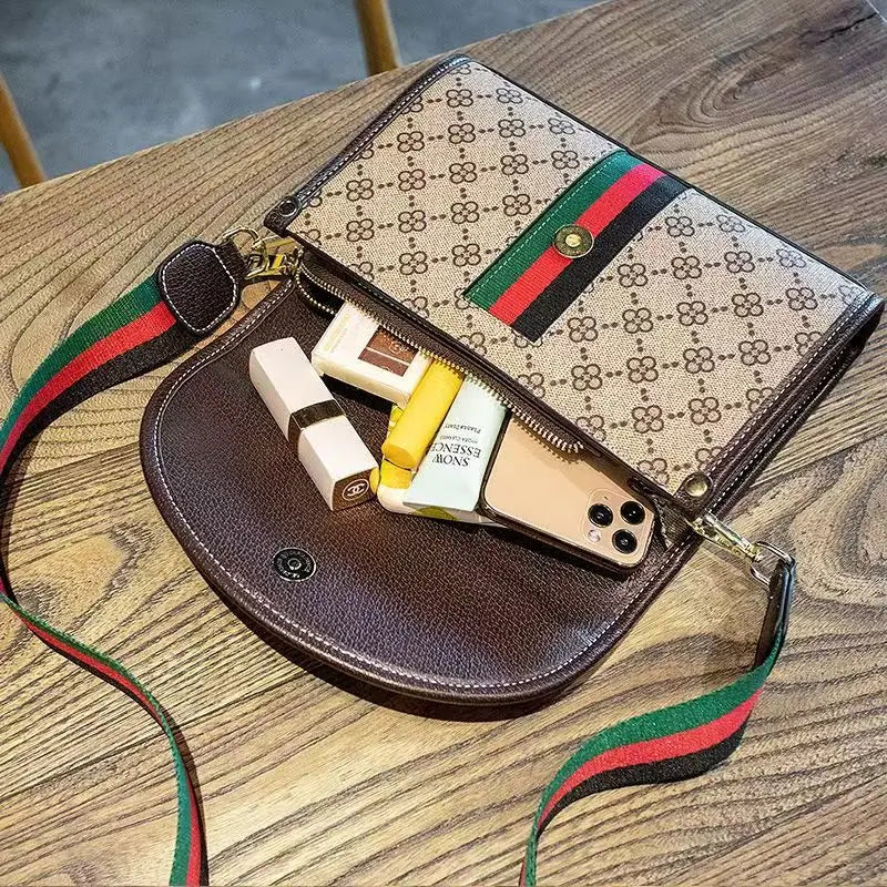 Ins bag borsa da donna estiva nuovo stile borsa da donna di fascia alta, versatile da donna di nicchia, famosa borsa a tracolla a spalla singola su Internet