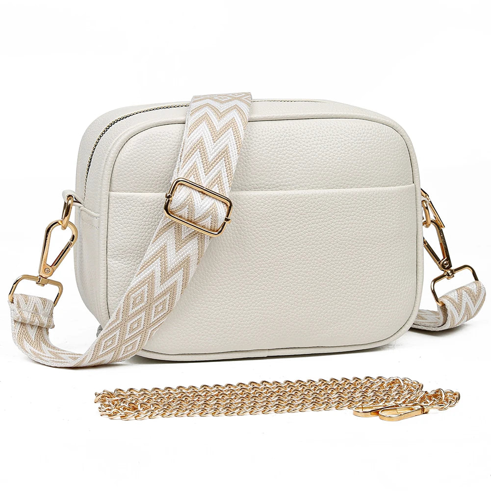 Borsa da donna di moda borse a tracolla in pelle di marca di lusso per borse a tracolla da donna 2024 borsa a mano di design Tote a tracolla in tinta unita