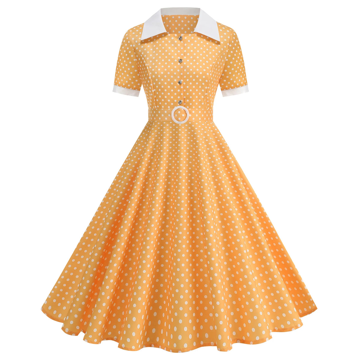 Plaid Vintage Office Lady Abiti estivi Donna 2026 Moda Retro 50s 60s 70s Swing Pinup Rockabilly Party Dress Robe Abiti