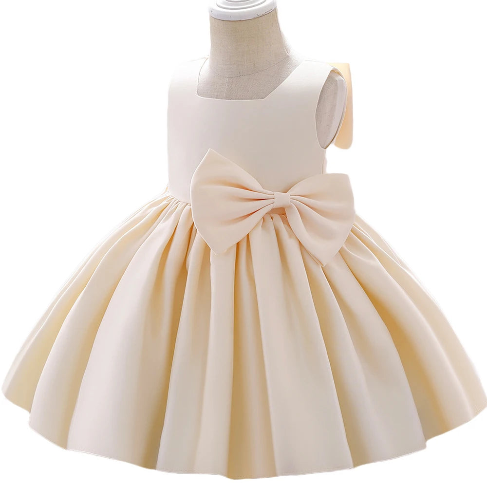 Blumen Baby Mädchen Hochzeit Geburtstag Schleife Kleider Kinder Kleidung Prinzessin Ballkleid Anzug Kostüm Kleider für 1-10 Jahre