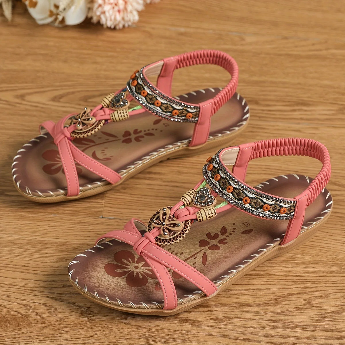 Chaussures d'été pour femmes Sandales Chaussures de plage pour femmes Sandales de fête pour femmes Sandales compensées pour femmes Chaussures décontractées pour femmes Sandales pour femmes
