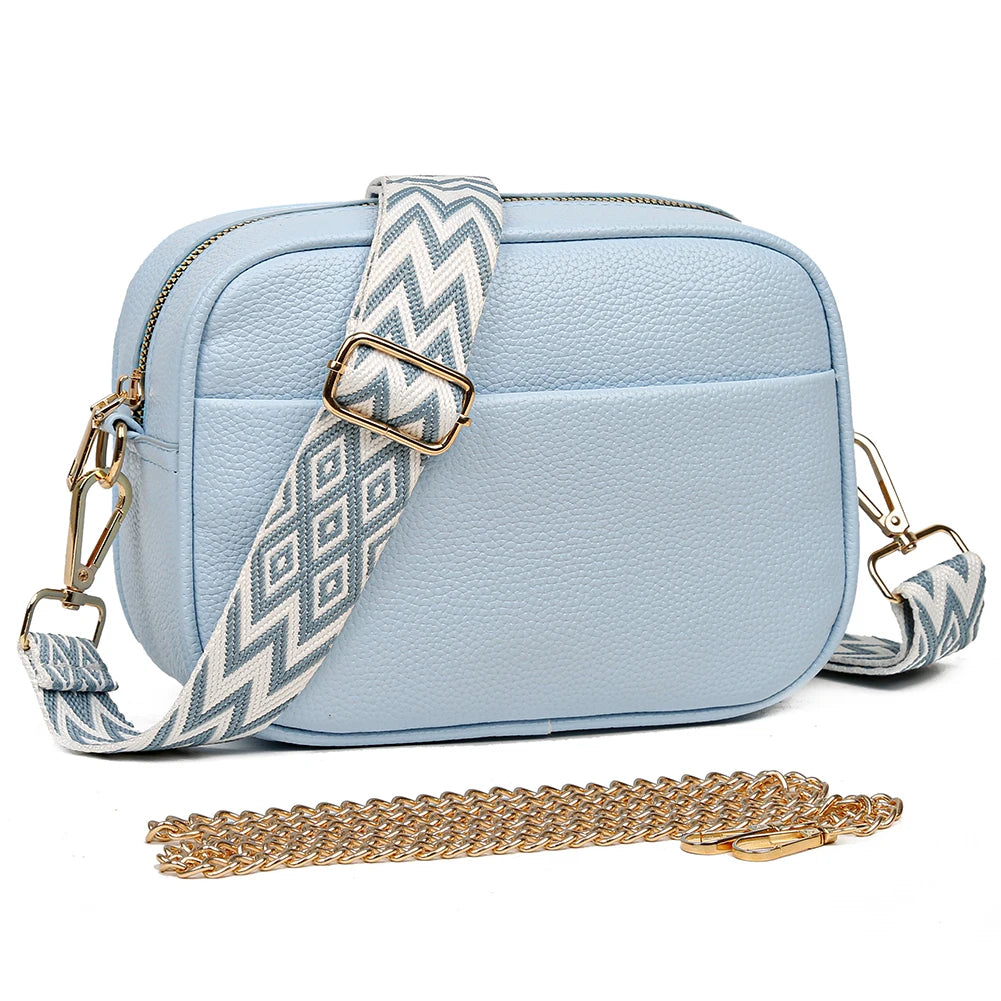 Borsa da donna di moda borse a tracolla in pelle di marca di lusso per borse a tracolla da donna 2024 borsa a mano di design Tote a tracolla in tinta unita