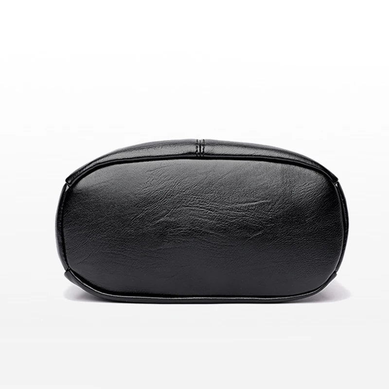Borsa a tracolla in morbida pelle PU da donna vintage Borsa a tracolla quadrata in tinta unita femminile di mezza età Nuove borse a tracolla grandi da donna