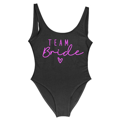 S-3XL Maillot de bain blanc une pièce Équipe de la mariée Maillot de bain de fête de célibataire pour femme Maillot de bain de poule Maillot de bain de piscine