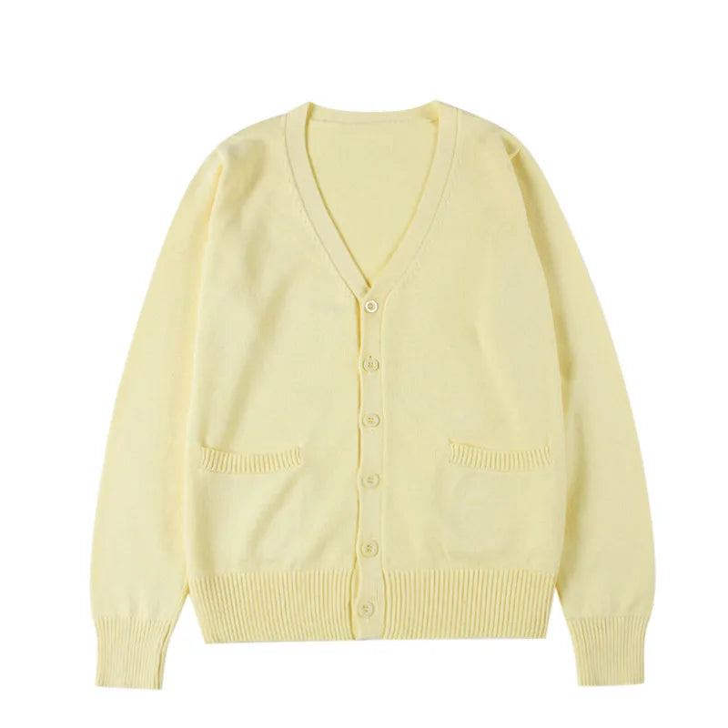 Nuovo Maglione Tinta Unita da Donna, Top in Maglia alla Moda, Cardigan Sottile Primaverile Autunnale a Maniche Lunghe, Giacca Slim per Adulti, Taglie XS-2XL