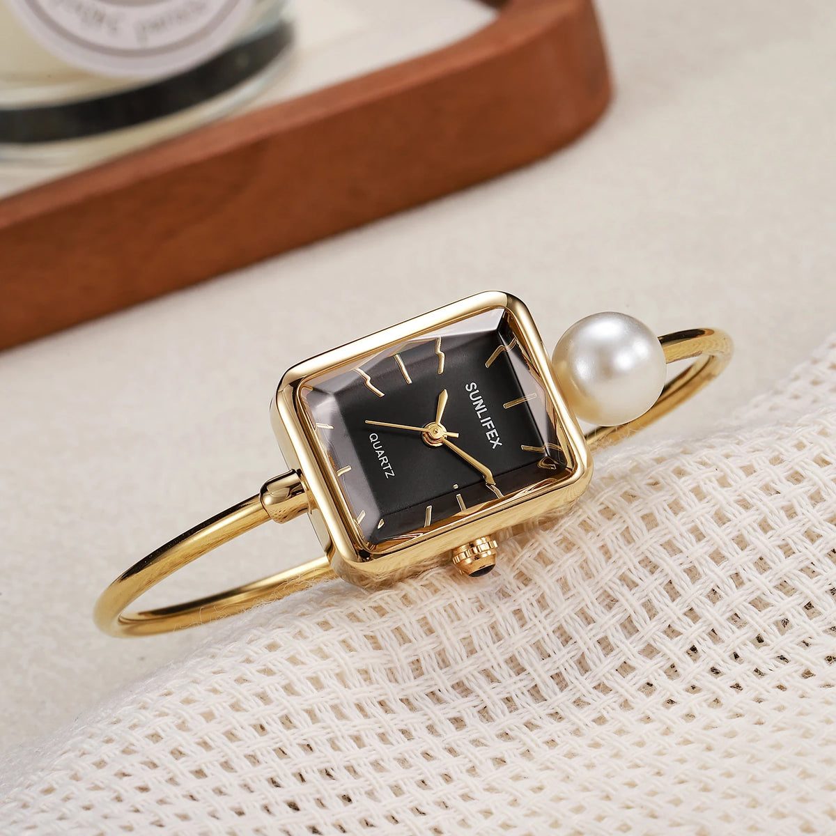Y2k orologi da donna personalizzati bracciale semplice orologio da regalo con cassa quadrata in lega da donna dal design semplice