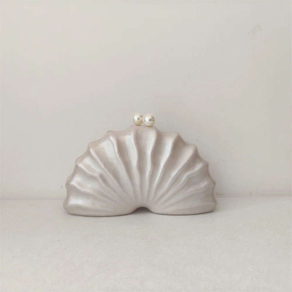 Borsa originale con perline in acrilico per metà stanza, pochette con pochette, borsa da sera per feste, da donna, da viaggio, da spiaggia, mini borse estive