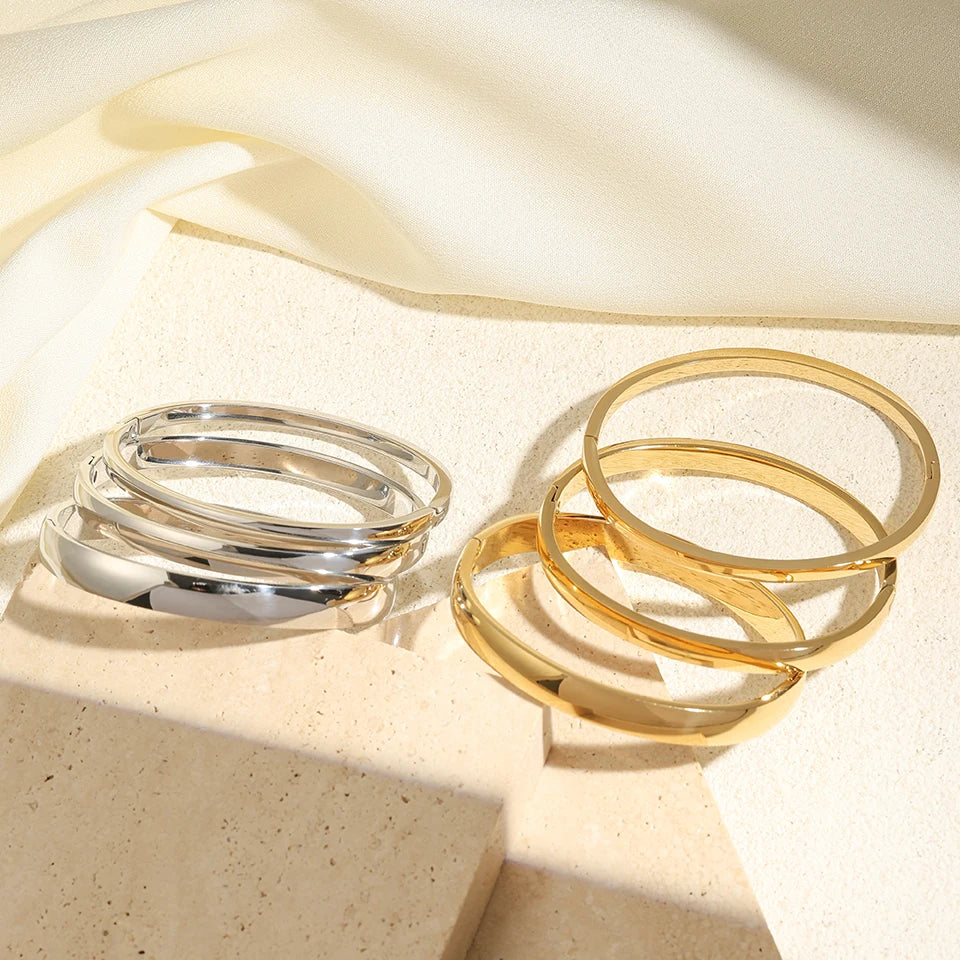 ZAKOL New Fashion 4mm/6mm/8mm Bracciale in acciaio inossidabile Bracciale per uomo Coppie abbinate Polsino con ciondoli Gioielli da uomo di lusso