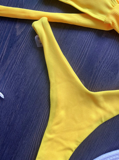 RUOTONGSEPT Bikini 2025 Sexy Bandeau Swimwear Women Brazilian Swimsuit Thong Biquini Two Piece Bathing Suit