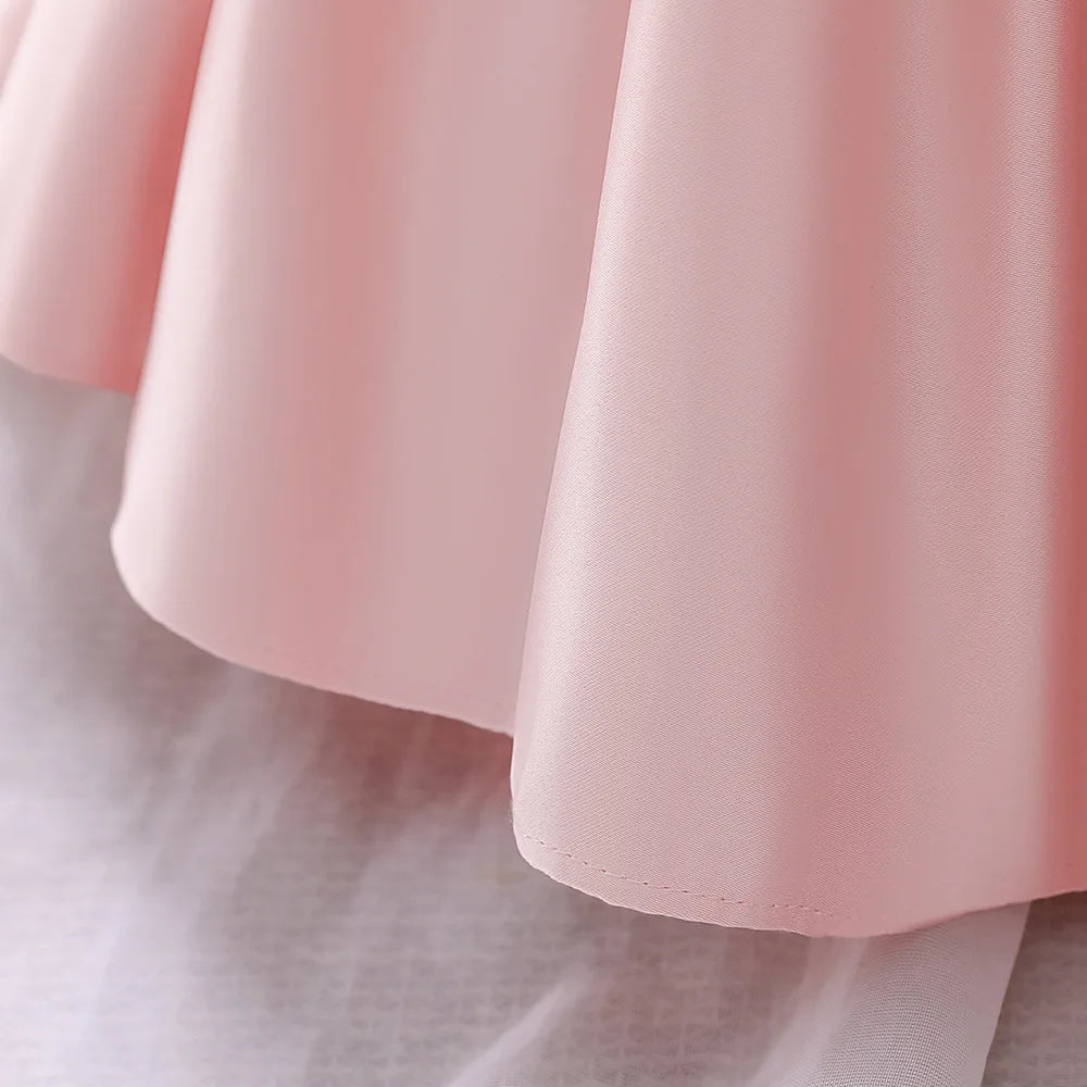 Fiore neonate matrimonio compleanno Bownot abiti abbigliamento bambino bambini principessa abito da ballo abito Costume abiti per 1-10 anni