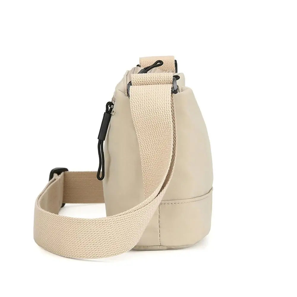 Nuova borsa a tracolla da donna in tessuto di nylon morbido Tasche multiple Borsa stile casual Borse a tracolla in tinta unita per ragazze