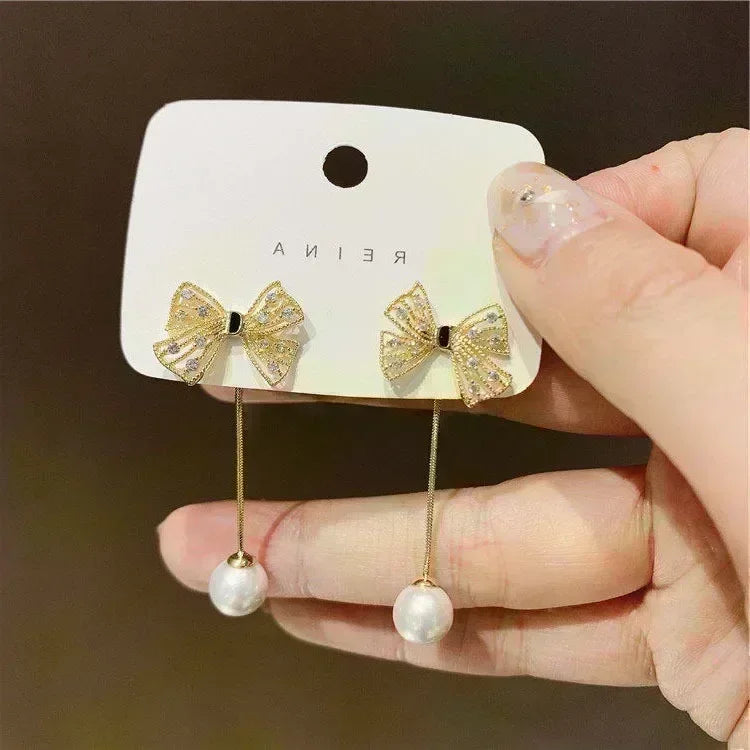Orecchini di design combinato a doppio strato con rombo geometrico per le donne, moda semplice, accessorio quotidiano, gioielli per feste, regali di compleanno